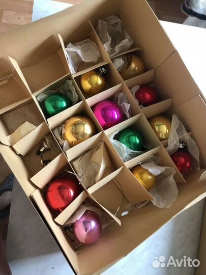 Новогодние игрушки СССР советские