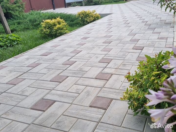 Тротуарная плитка, бордюры, керамзитоблоки