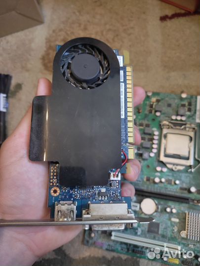 Материнская плата lga 1155 + i3-3240 + озу + бп