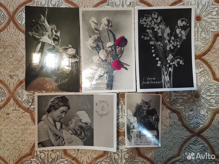 Почтовые карточки СССР 50 годы
