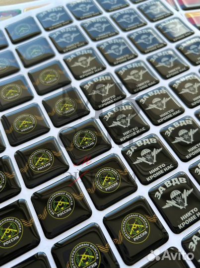 3D стикеры на заказ для логотипов и брендинга