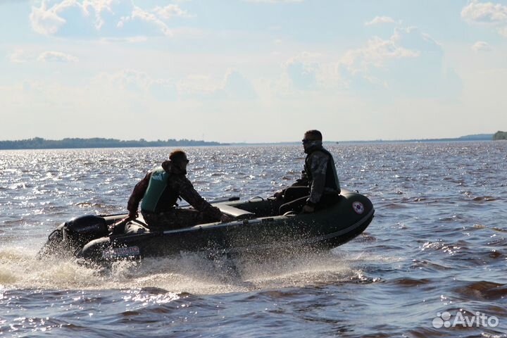 Лодка mishimo PRO 350 красно-черная