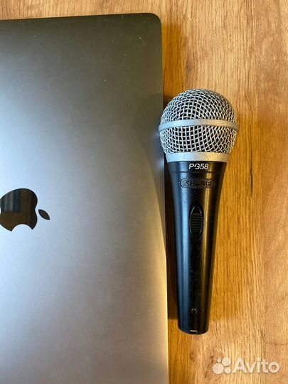 Микрофон Shure PG 58 динамический