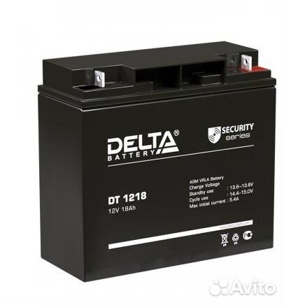Аккумулятор Delta DT 1218