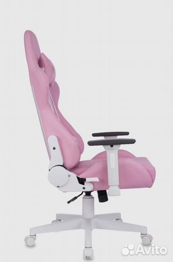 Кресло игровое компьютерное розовое