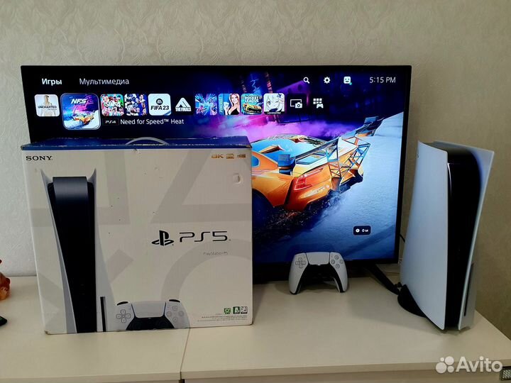 Sony PS5 с дисководом и более 70 игр