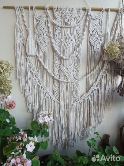 Макраме панно 