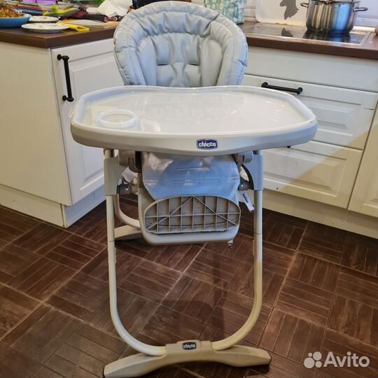 Стульчик для кормления chicco polly