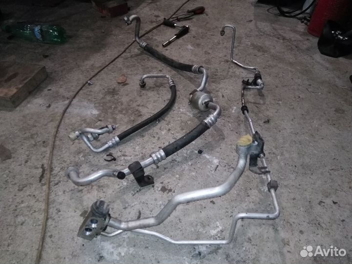 Kia cerato 1 трубки кондиционера