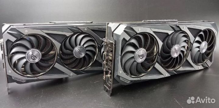 Лот на отправку RTX 3080 ROG strix 3 штуки