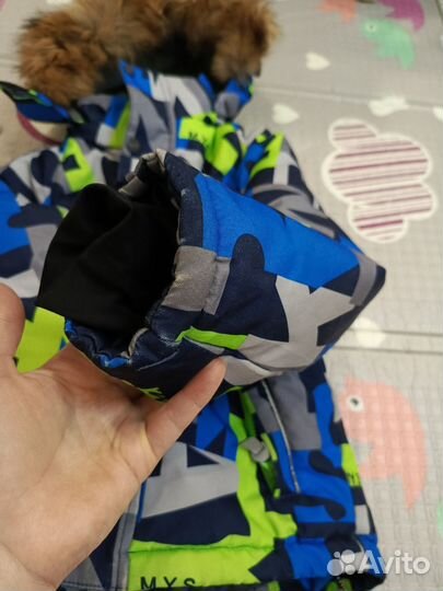 Куртка мембрана зимняя для мальчика mys 116