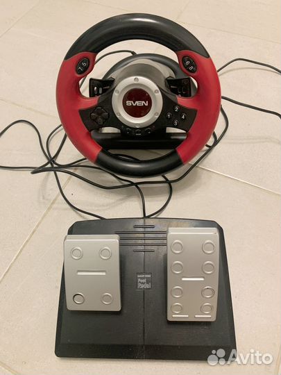 Игровой руль sven gc w400