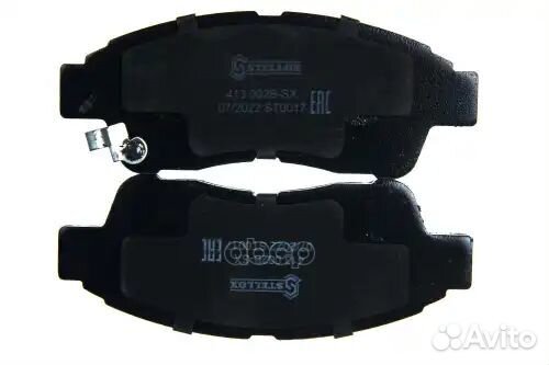 1602 000B-SX колодки дисков.пер.с