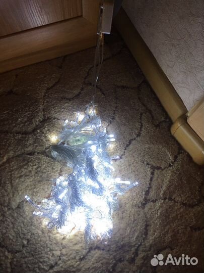 Гирлянда штора 3х2 метра