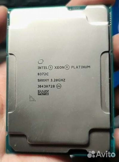 Xeon Platinum 8372C 28 ядер 3.2-4.5Ghz 42mb 300w