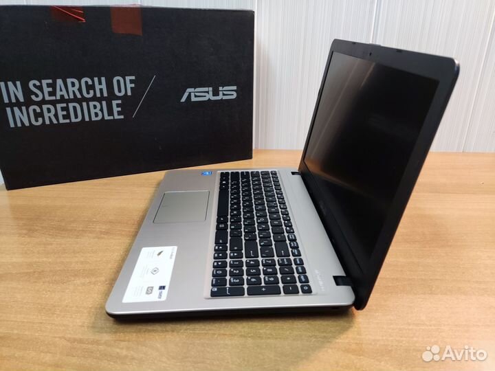 Новый ноутбук asus intel/DDR4/SSD/15.6
