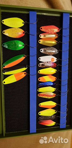 Набор блесен Оригинал. Япония. в коробке