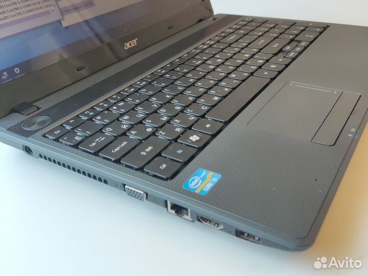 Ноутбук Acer Intel Core i3-2330m/SSD240/6Gb