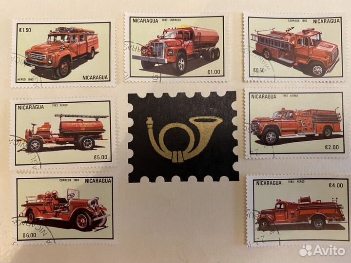Серия почтовых марок Никарагуа