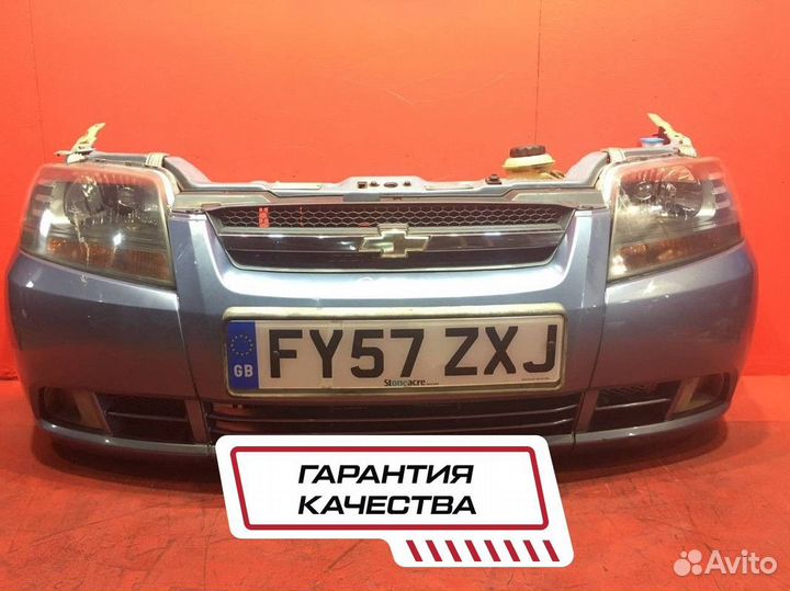 Ноускат Chevrolet Aveo T200. Передняя часть