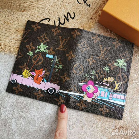 Обложка на паспорт louis vuitton