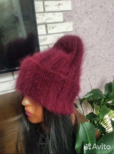 Шапка из пуха норки