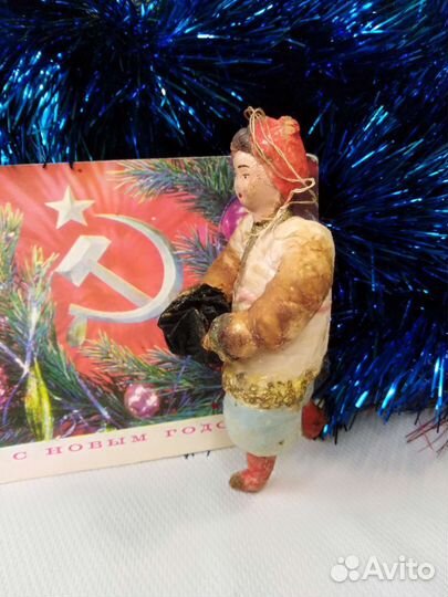 Елочные игрушки СССР