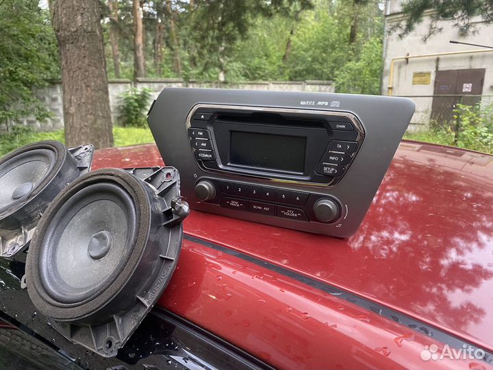 KİA rio 3 магнитола