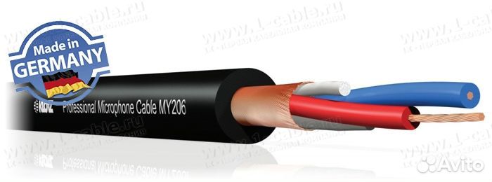 Микрофонный кабель klotz MY206SW в нарезку