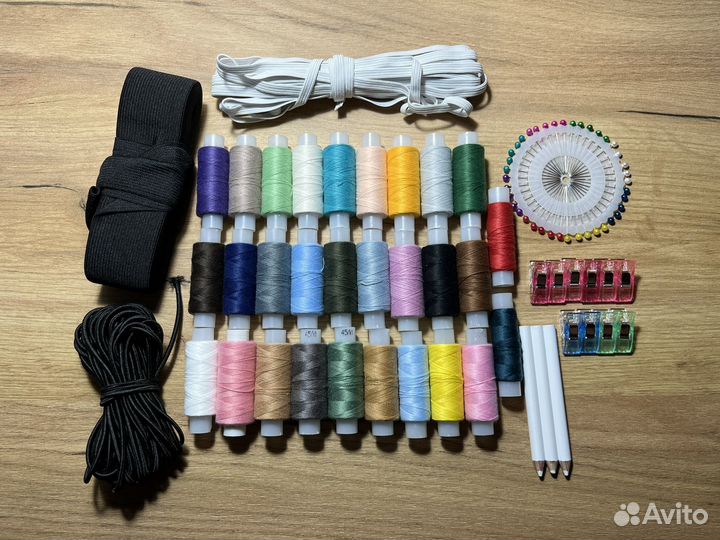 Нитки швейные