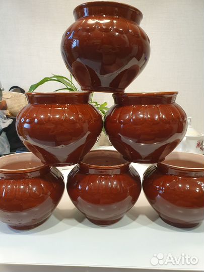 Горшочки для запекания 6 шт