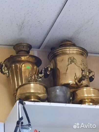 Самовары на дровах, старинные