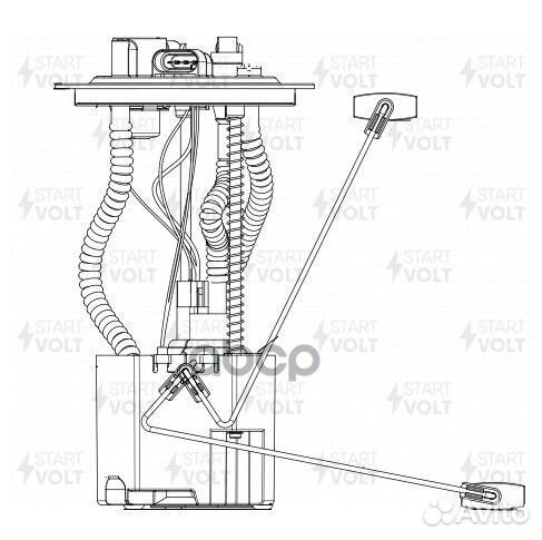 Модуль топл. насоса для а/м ГАЗель Next (13)