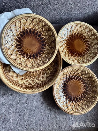 Тарелка набор керамическая СССР