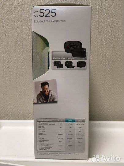 Веб-камера Logitech HD Webcam C525