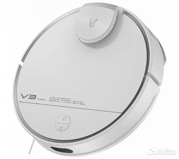 Робот-пылесос Viomi Robot Vacuum V3 Max, белый