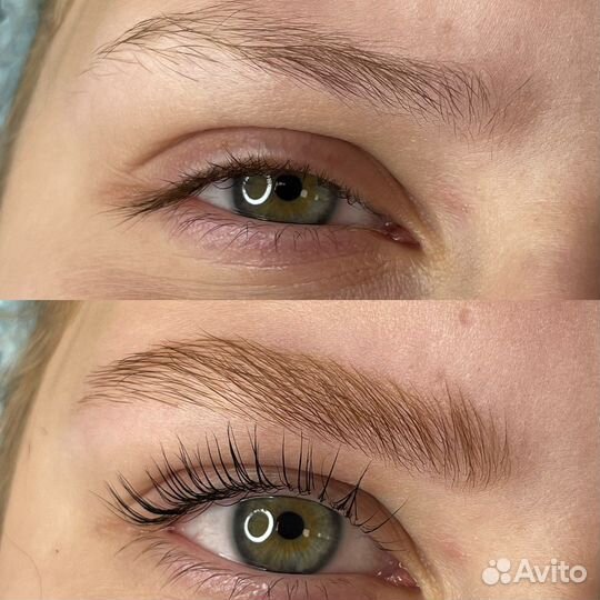 Ламинирование ресниц/бровей