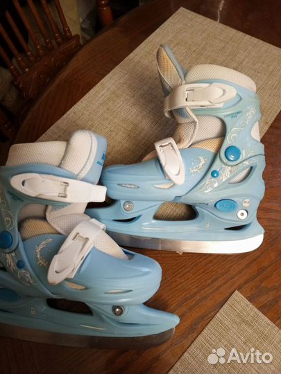 Коньки детские раздвижные 30 33
