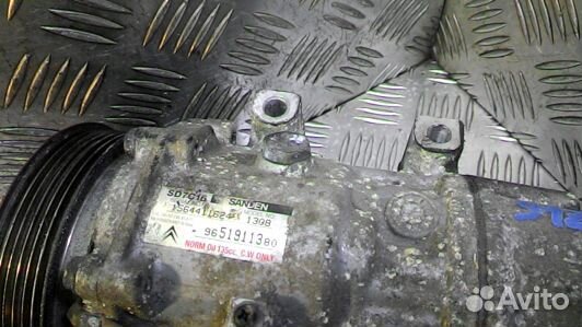 Компрессор кондиционера дизельный citroen C4 picas