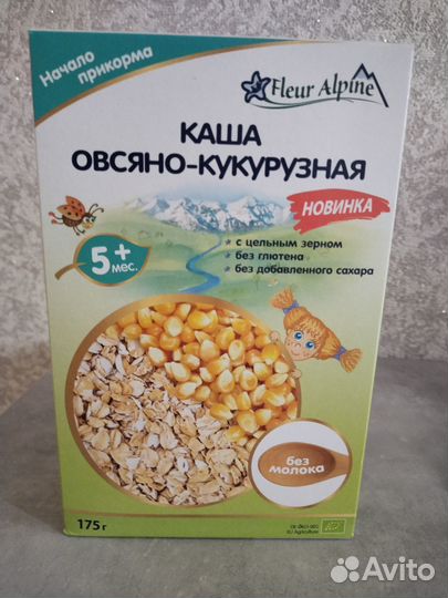 Каша fleur alpine без молочная, фрутоняня молочная