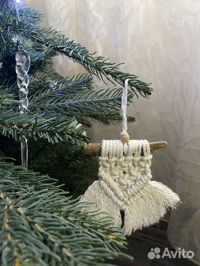 Наборы елочных украшений в стиле бохо