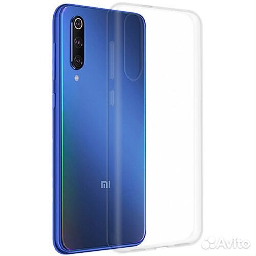 Силиконовый чехол Xiaomi Mi9 SE (прозрачный)