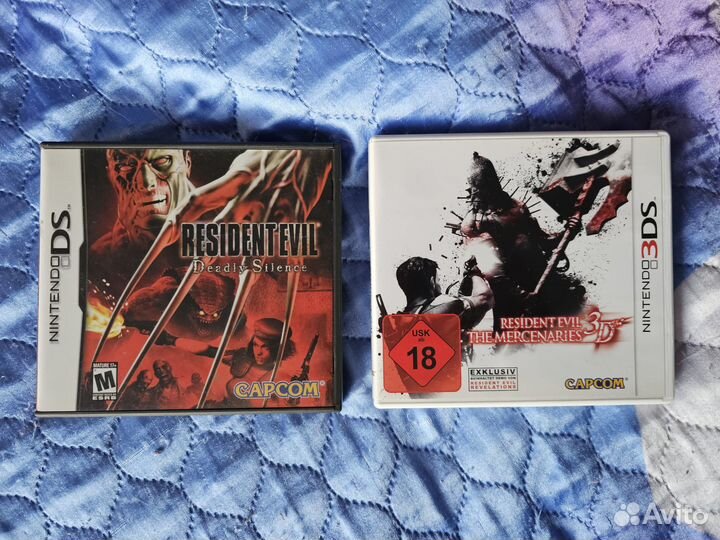 Resident Evil Nintendo DS и 3DS - коллекция