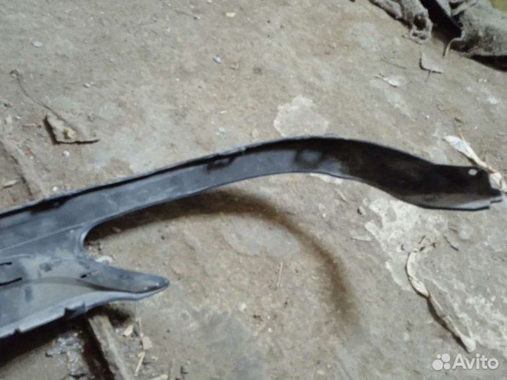 Юбка бампера задняя Mercedes-Benz E W212