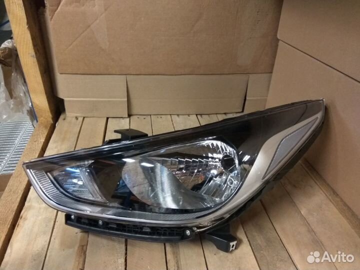 Фара передний левый Солярис 2017 2018 2019 новая