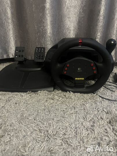Руль logitech момо