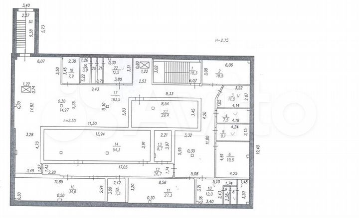 Свободного назначения, 531.7 м²