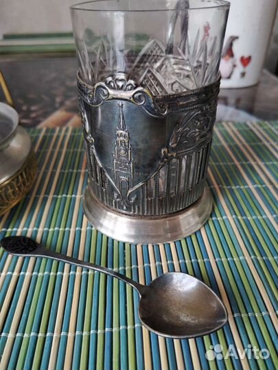 Подстаканники СССР с кремлём