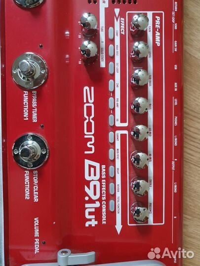 Процессор для бас-гитары zoom Bass B9.1ut