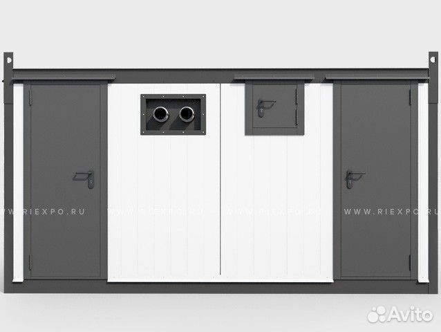 Мобильная тепловая станция МТС riexpo 250